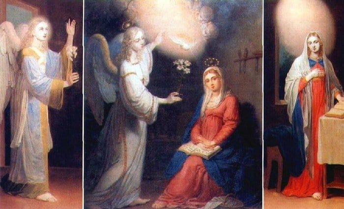 Благовещение Владимира Боровиковского Благовещение Боровиковского