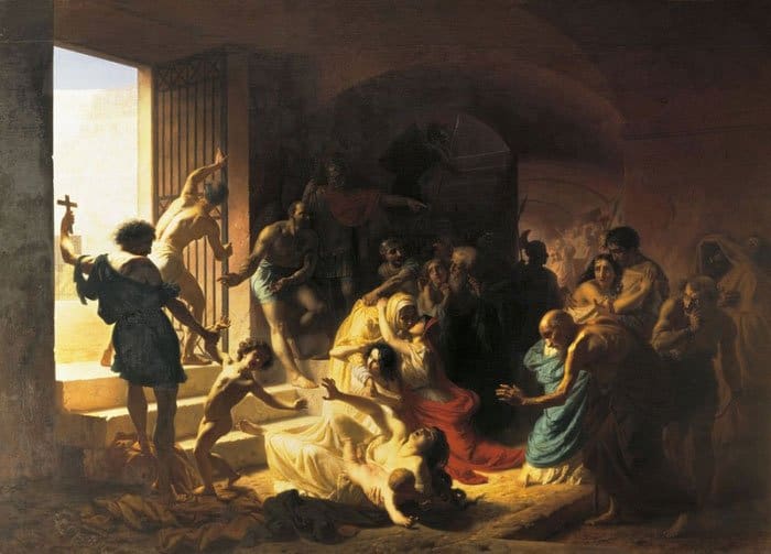 К.Д. Флавицкий. Христианские мученики в Колизее. 1862