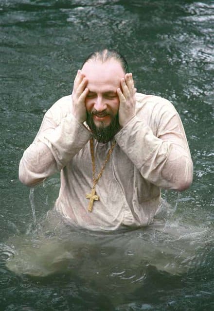 Омовение в Иордане. Владимир Ештокин