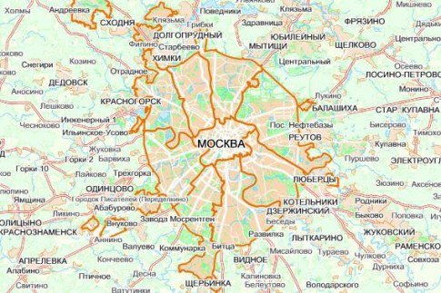 Москва одна