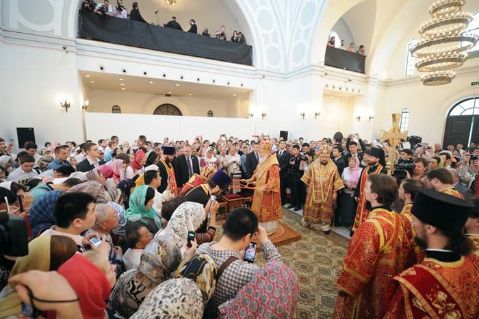 Шестой день китайского путешествия Патриарха Кирилла. Шанхайская симфония